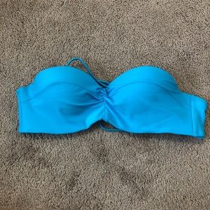 NWOT - brig blue bandeau swim top!👙